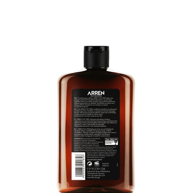 ARREN ΓΑΛΑΚΤΩΜΑ ΜΑΛΛΙΩΝ TEA TREE 400ML