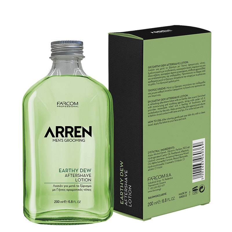 ARREN AFTER SHAVE LOTION EARTHY DEW 200ML