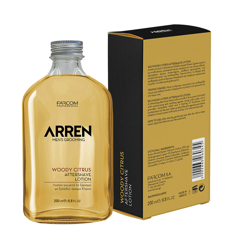 ARREN AFTER SHAVE LOTION WOODY CITRUS 200ML
